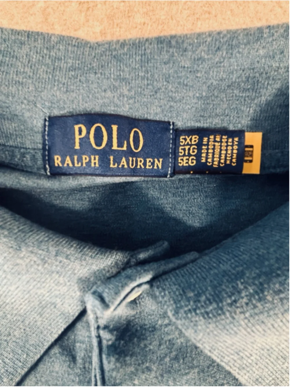 Polo Ralph Lauren Polo Shirt Men 5XB Blue Paisley Pony Big & Tall 5XL